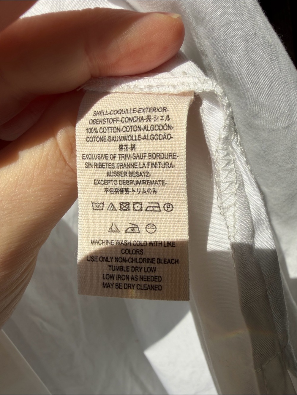 Free people white button down - Picture 3 of 3